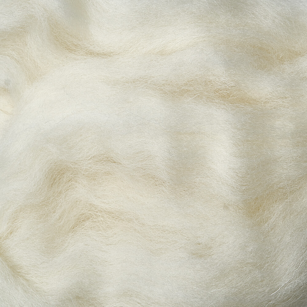 Wool tops fiber